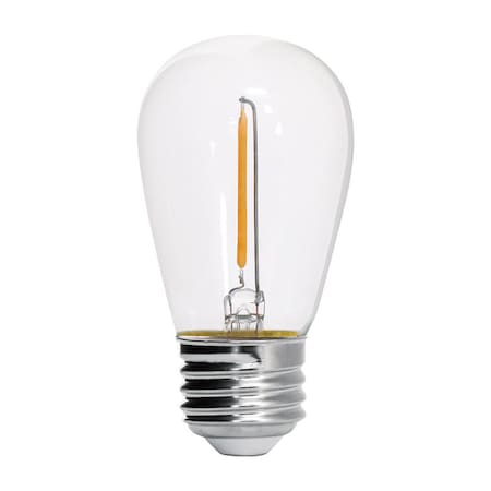 Feit Electric Feit S14 E26 (Medium) LED Bulb Warm White 11 Watt Equivalence 4 pk S14/822/FILED/4